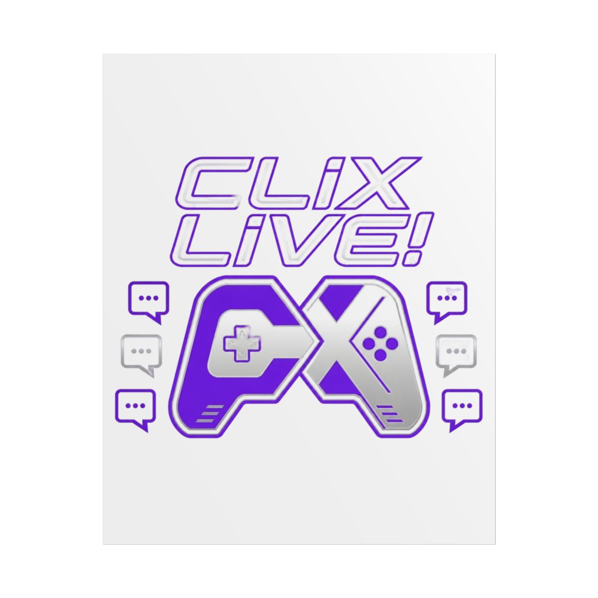 Clix "s initials " Poster