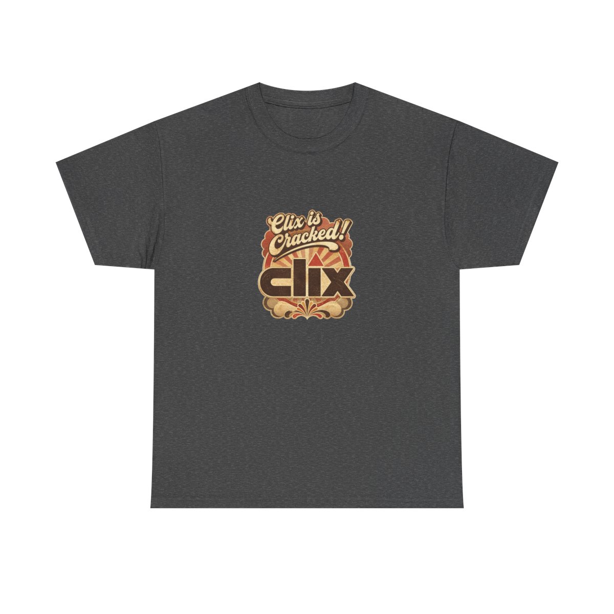Clix "Clix is Cracked!" Unisex Tee - Official t-shirts merchandise