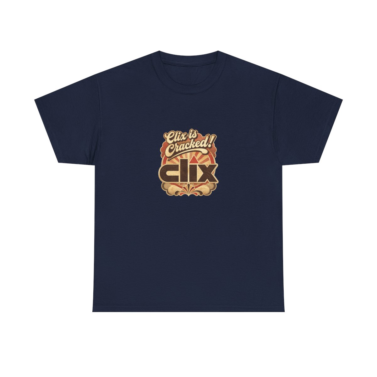 Clix "Clix is Cracked!" Unisex Tee - alternate angle 5, merchandise