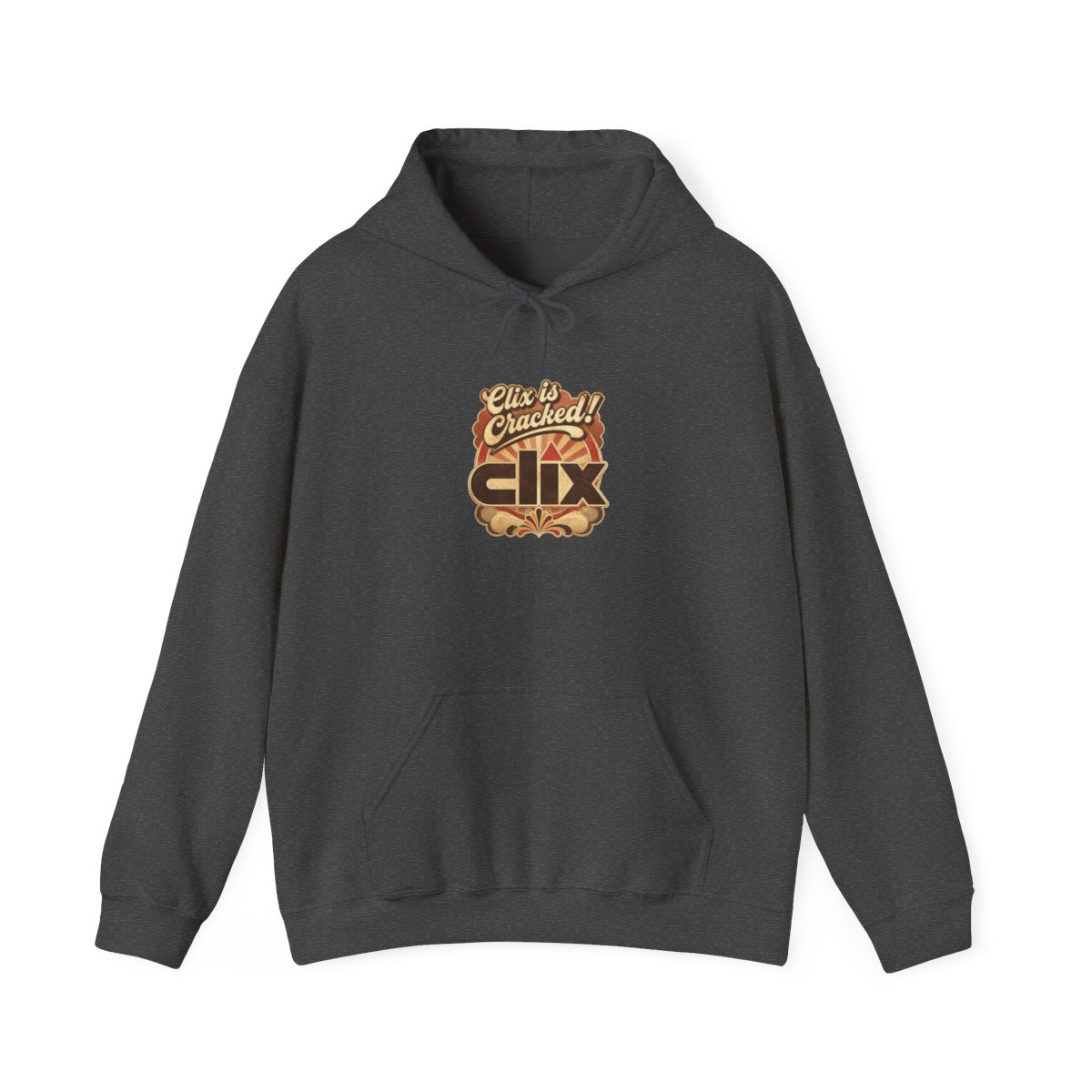Clix "Clix is Cracked!" Hoodie - alternate angle 2, merchandise