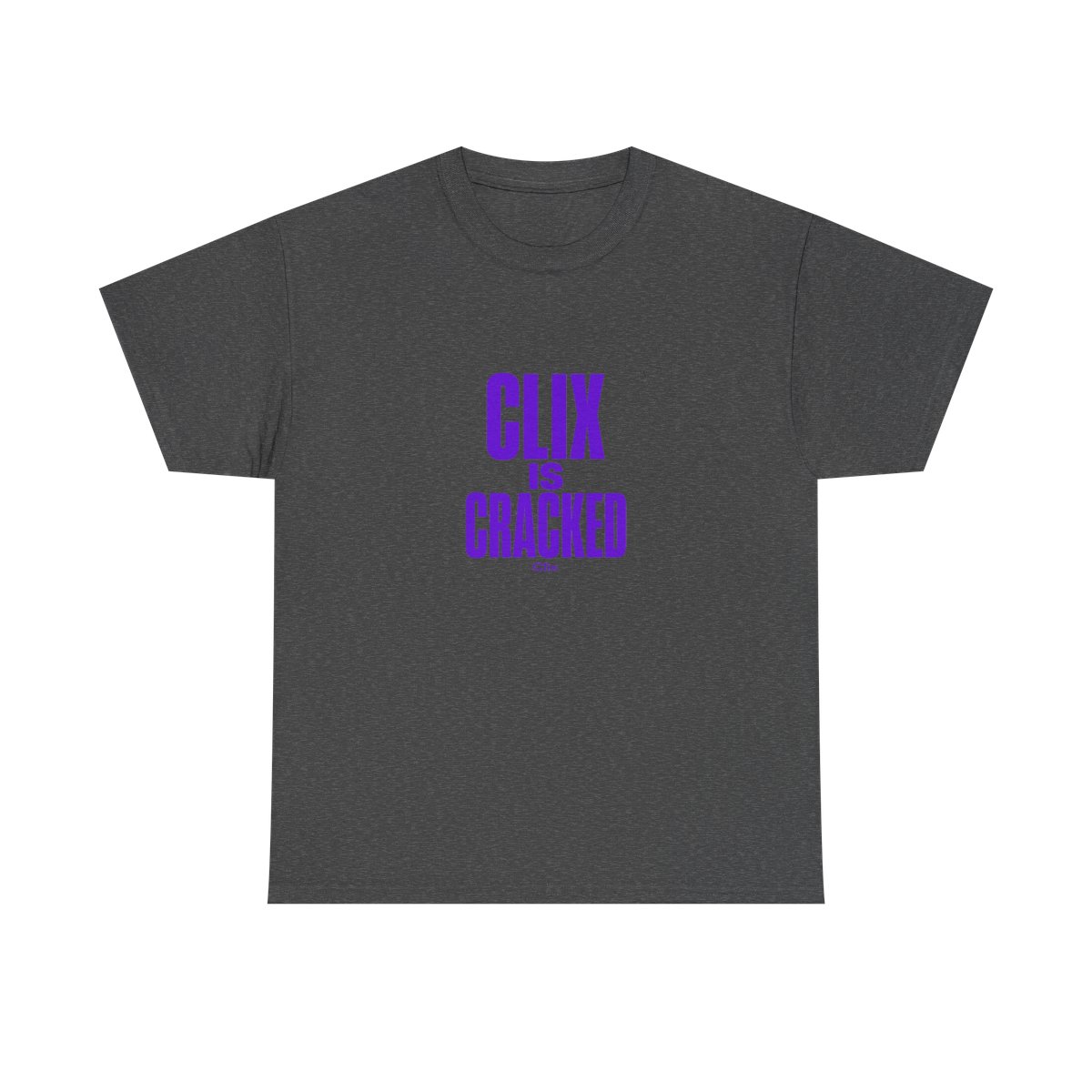 Clix "Clix is Cracked" Unisex Tee - alternate angle 4, merchandise