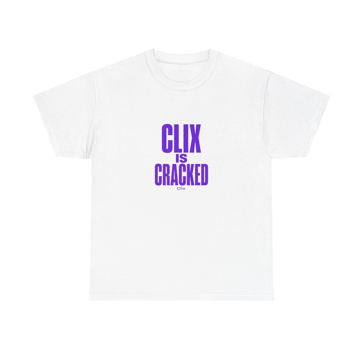 Clix "Clix is Cracked" Unisex Tee - Official T-Shirts merchandise