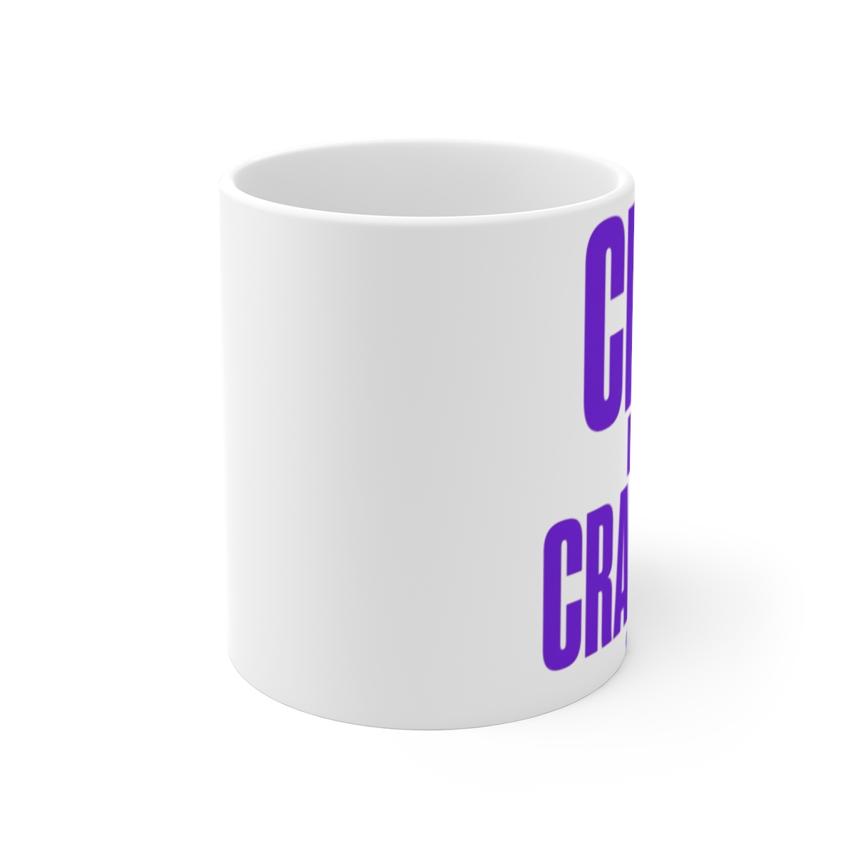 Clix "Clix is Cracked" White Mug - alternate angle 1, merchandise