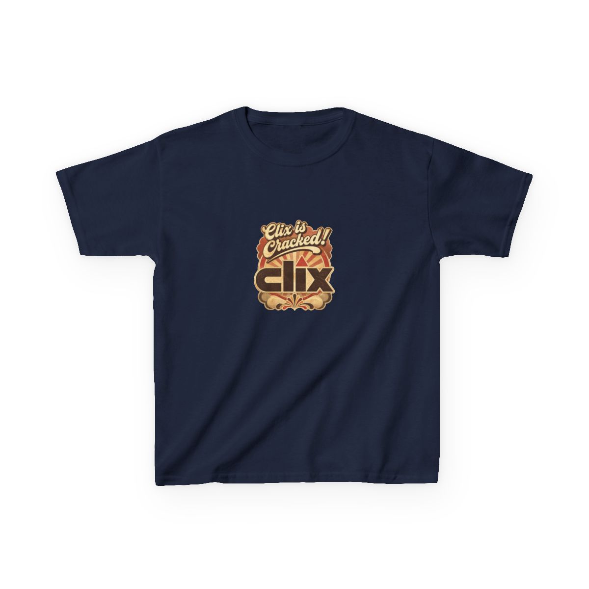 Clix "Clix is Cracked!" Unisex Kids Tee - alternate angle 5, merchandise