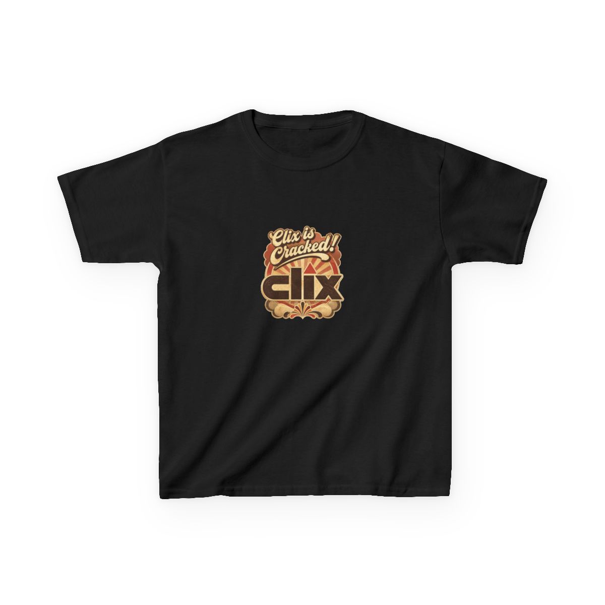Clix "Clix is Cracked!" Unisex Kids Tee