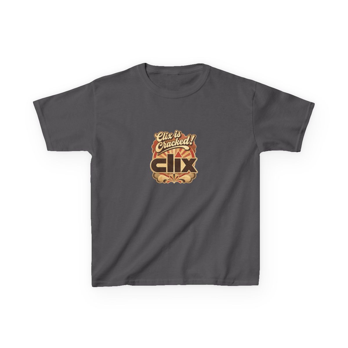 Clix "Clix is Cracked!" Unisex Kids Tee - alternate angle 4, merchandise