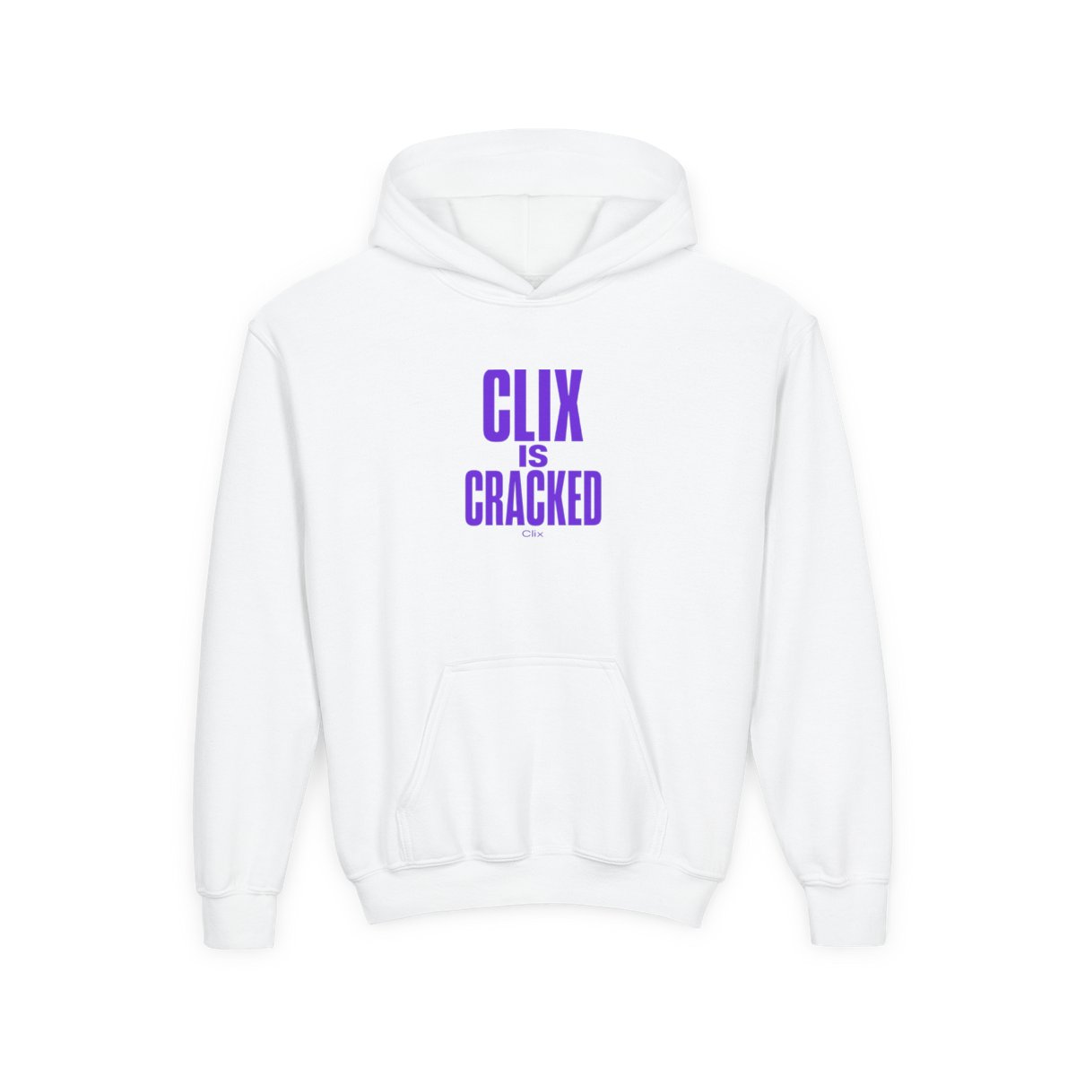 Clix "Clix is Cracked" Kids Hoodie