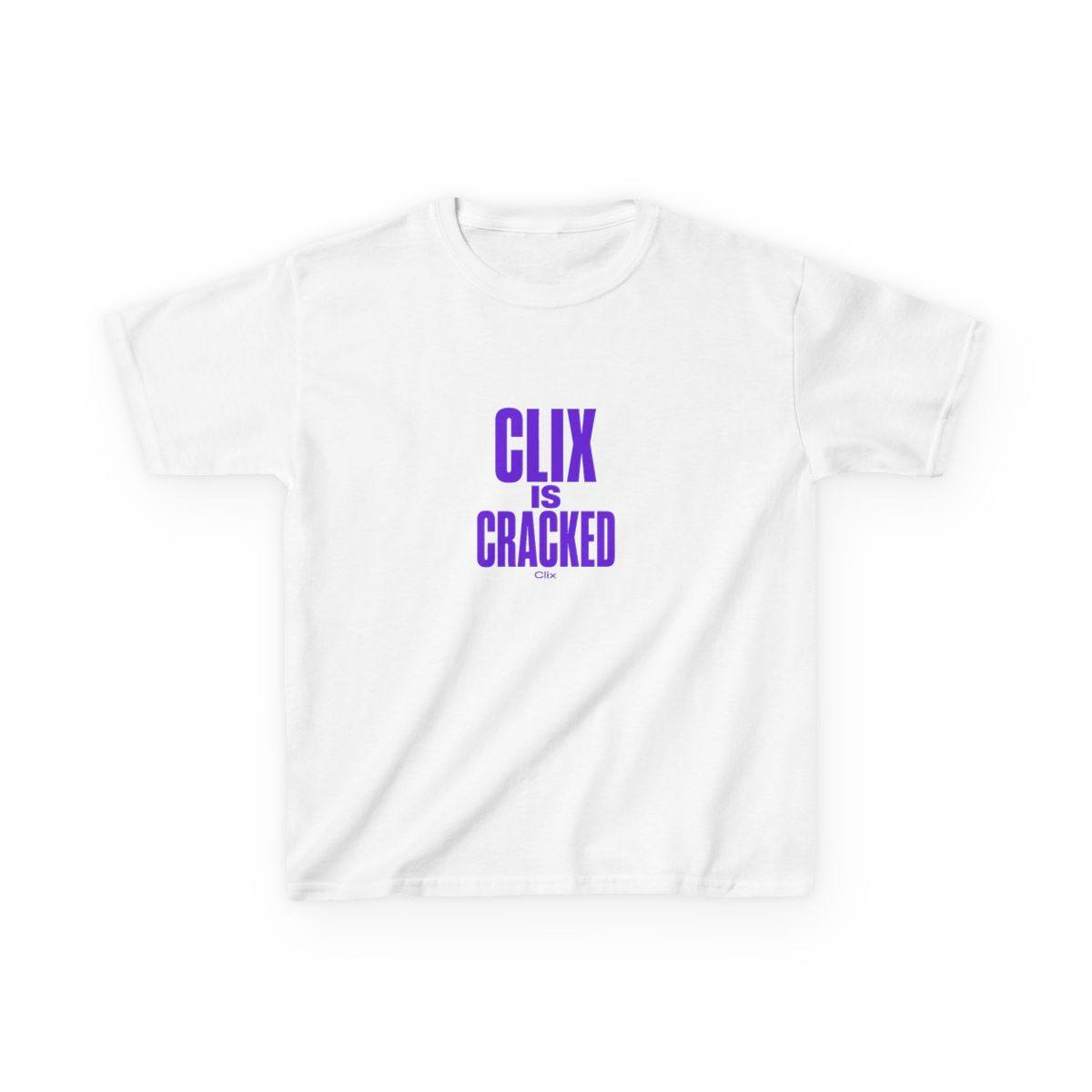 Clix "Clix is Cracked" Unisex Kids Tee