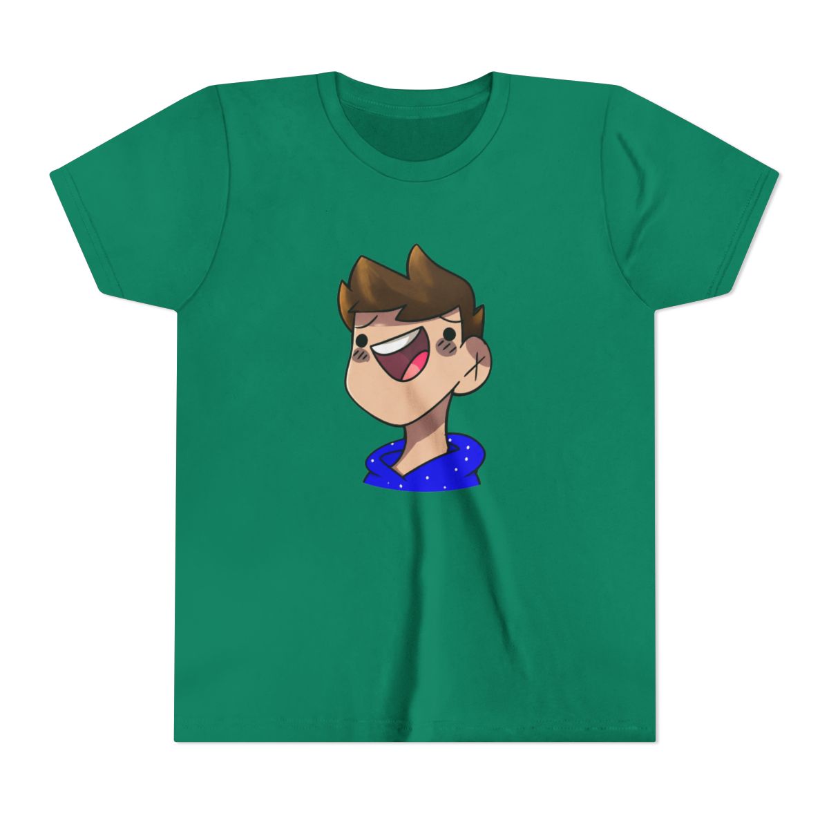Clix Merch Logo Kids T Shirt - Gamer Fandom Badge - alternate angle 2, merchandise