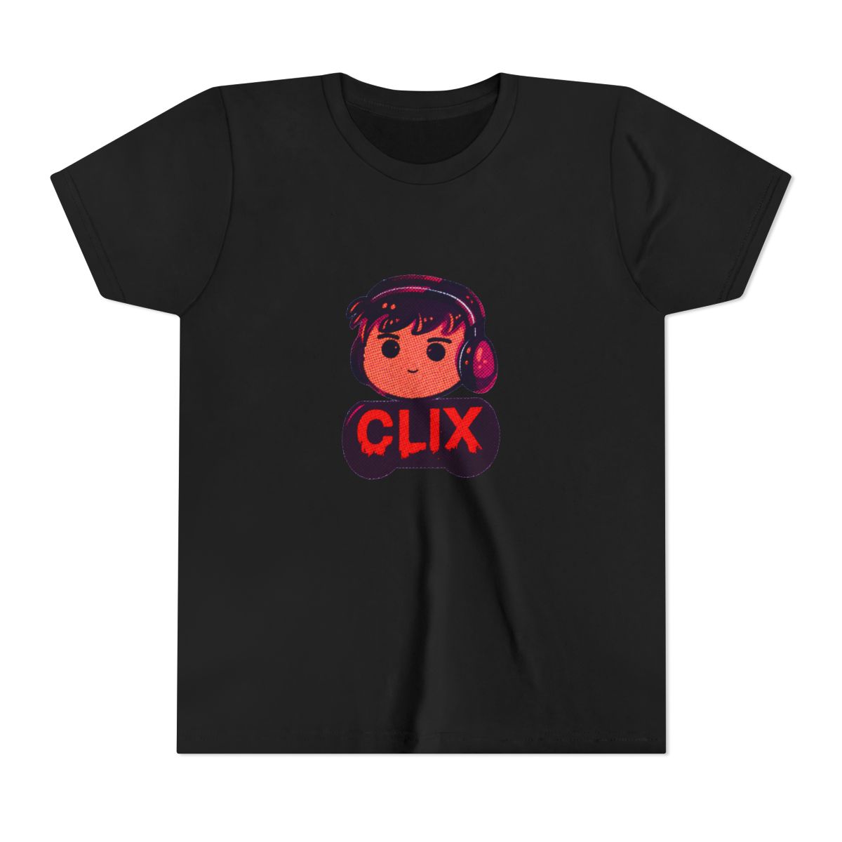 HeroClix Clix Gamer Graphic Kids T Shirt - Battle Master Fan Gift - alternate angle 2, merchandise