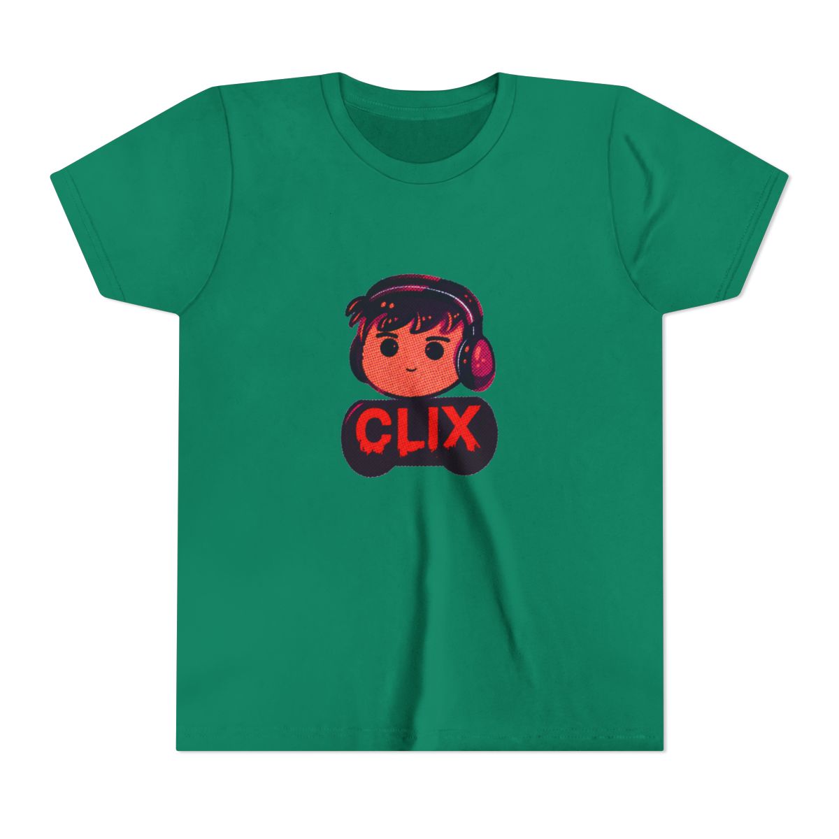 HeroClix Clix Gamer Graphic Kids T Shirt - Battle Master Fan Gift - alternate angle 3, merchandise